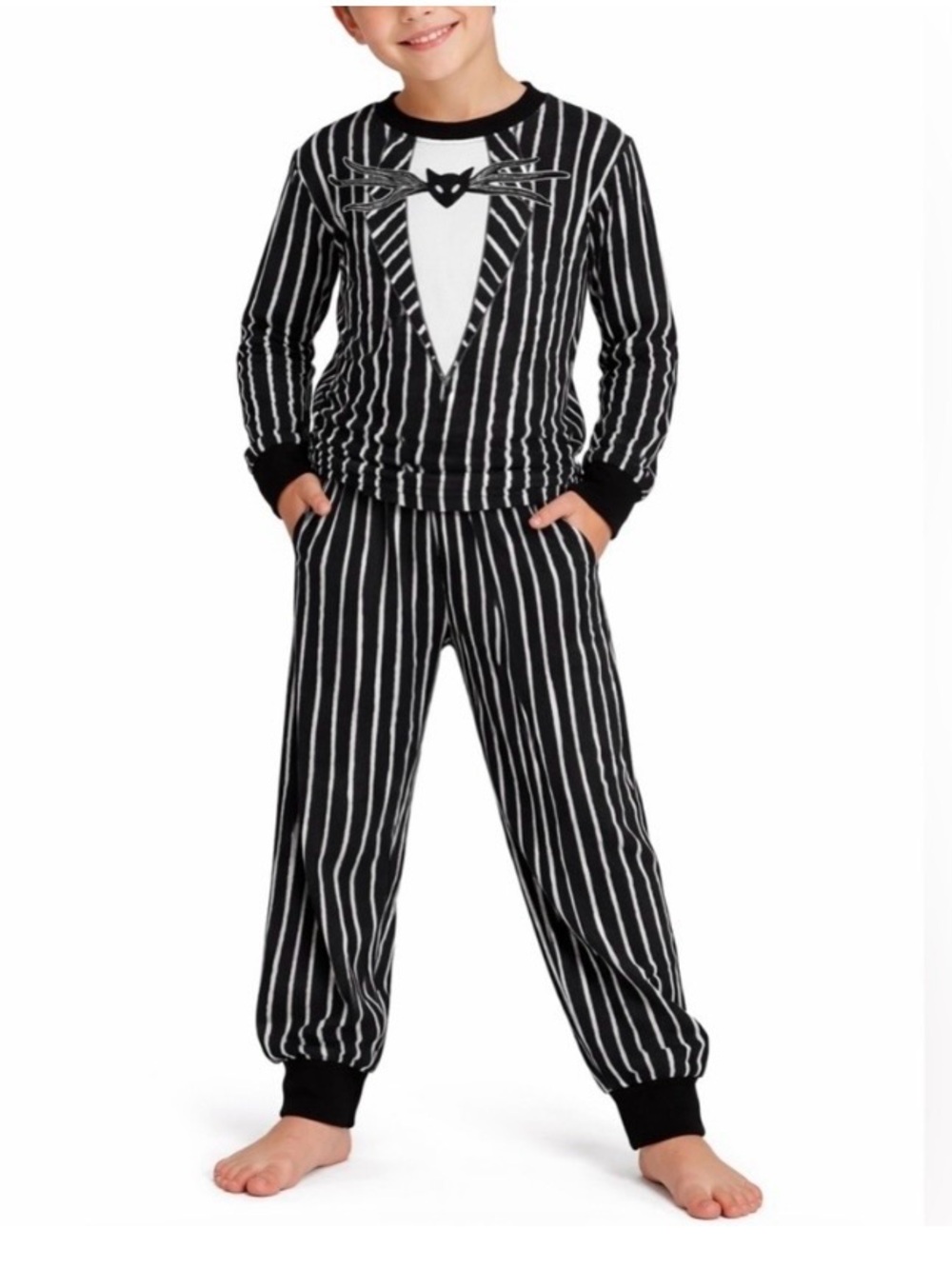 Disney Nightmare Before Christmas Jack PJ’s Size 10